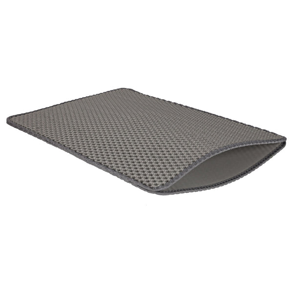 Vandeniui atsparus dviejų sluoksnių kačių tualeto kilimėlis 40×60 cm XXL M29