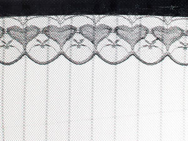 Magnetinis tinklelis nuo uodų durims 110×220 cm, juodas N34