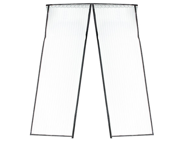 Magnetinis tinklelis nuo uodų durims 160×230 cm, juodas N33