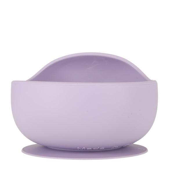 Silikoninių indų rinkinys kūdikiams „Krabas“, 9 dalys, violetinis N38