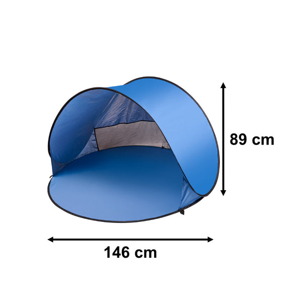 Didelė išsiskleidžianti spinduli palapinė XL 146×146 cm su dėklu PA31