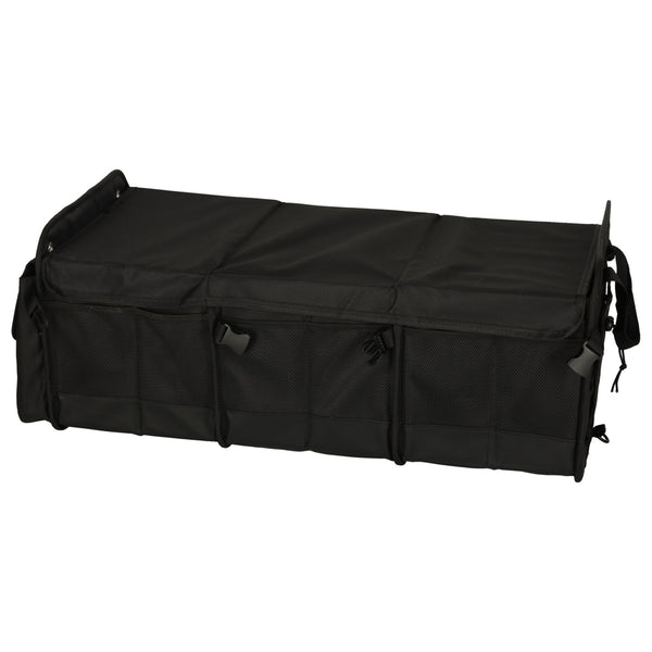 Automobilio bagažinės organizatorius su šaldymu, 3 skyriai, XXL termo krepšys 37×75×32 cm M67