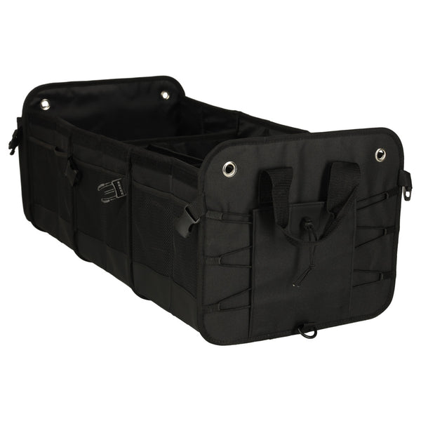 Automobilio bagažinės organizatorius su šaldymu, 3 skyriai, XXL termo krepšys 37×75×32 cm M67