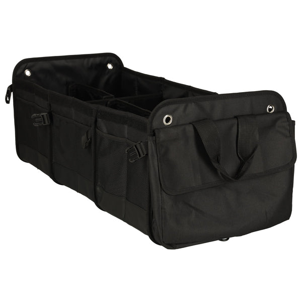 Automobilio bagažinės organizatorius su šaldymu, 3 skyriai, XXL termo krepšys 37×75×32 cm M67