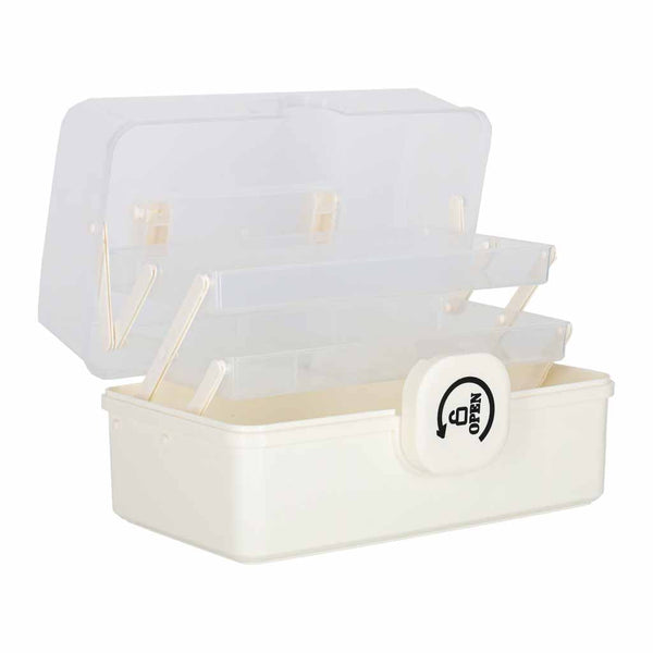 Didelis XL vaistų organizatorius su užtrauktuku, 29 × 19 × 15,5 cm N44