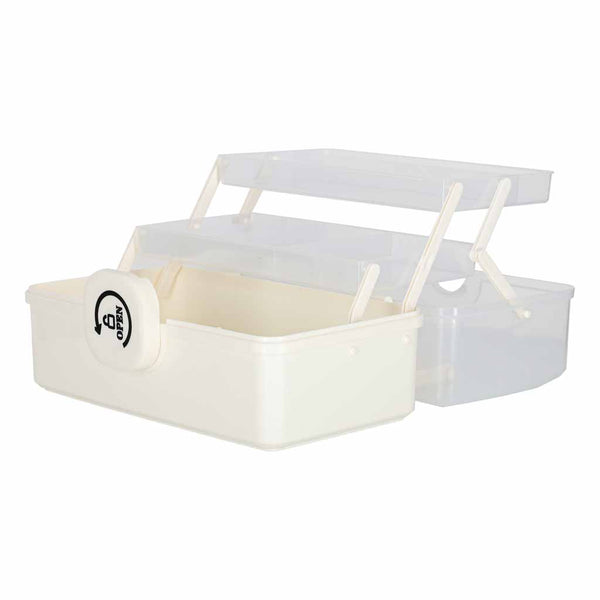 Didelis XL vaistų organizatorius su užtrauktuku, 29 × 19 × 15,5 cm N44