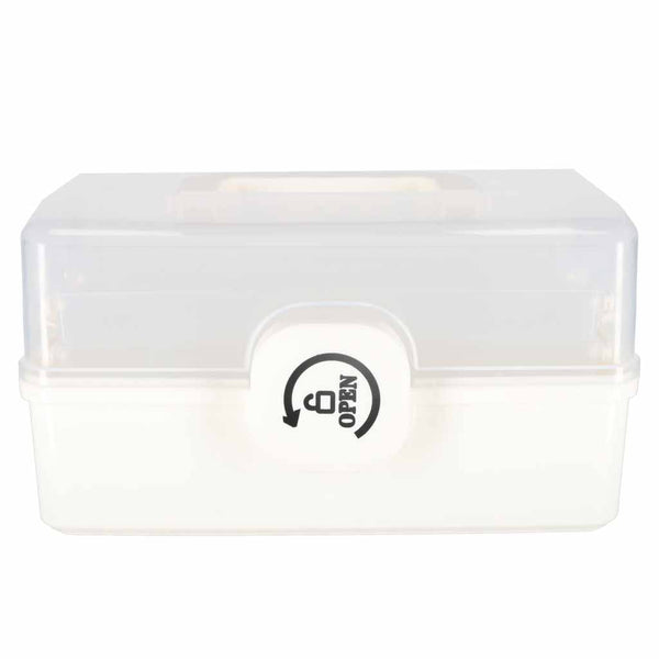 Didelis XL vaistų organizatorius su užtrauktuku, 29 × 19 × 15,5 cm N44