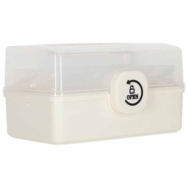 Didelis XL vaistų organizatorius su užtrauktuku, 29 × 19 × 15,5 cm N44