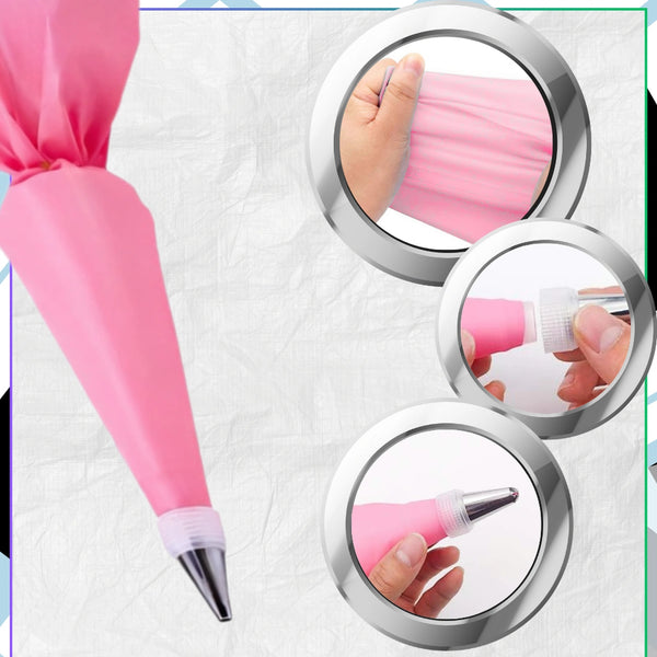 Konditerinis tortų dekoravimo rinkinys 37 vnt. H180