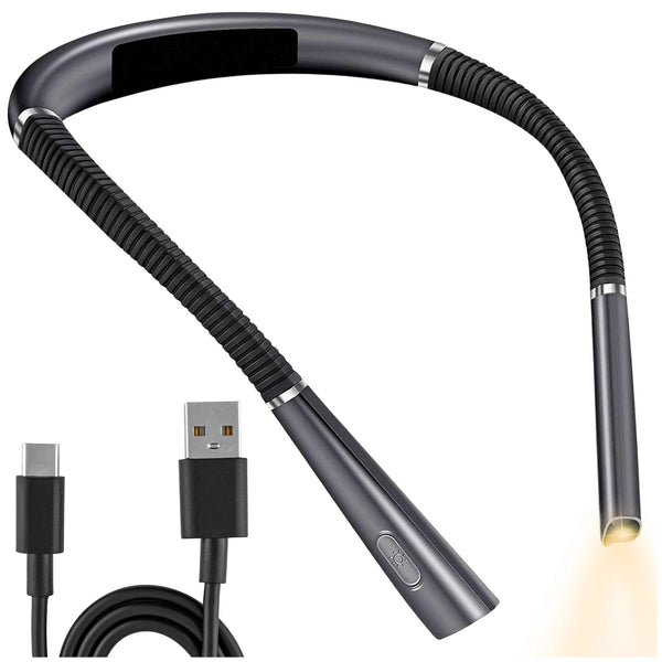 LED kaklo skaitymo lempa, USB, 56 cm Z13