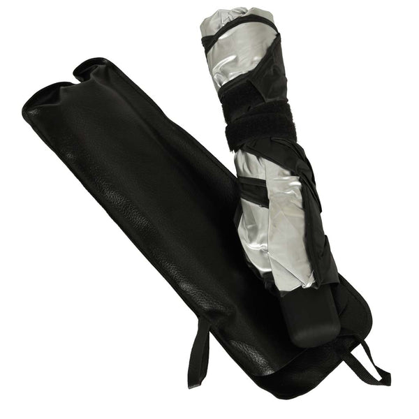 Sulankstomas UV skydelis nuo saulės automobilio priekiniam stiklui 65×110 cm M50