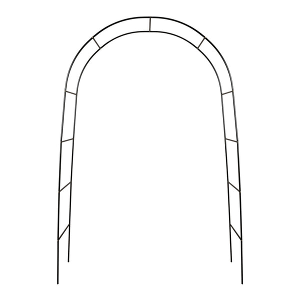 Sodo pergolė LUARO arka vijokliniams augalams (rožėms, gėlėms, gebenėms), metalinė 240 × 140 cm I12