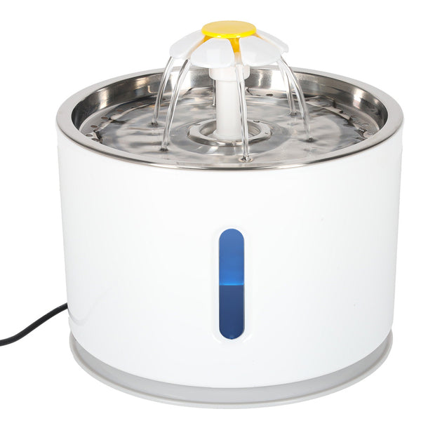 Automatinis LED gertuvė-fontanas šunims ir katėms, 2,4l, su filtru, USB M42