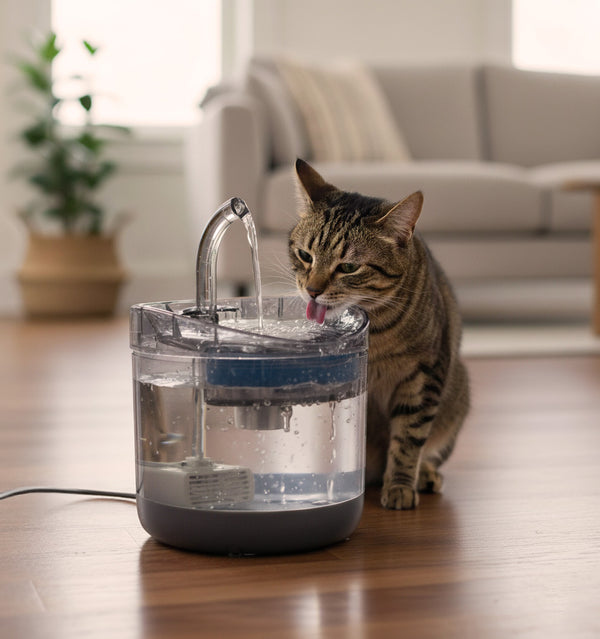 Automatinė gertuvė-fontanas šunims ir katėms, 1,8 l, su filtru, USB M40