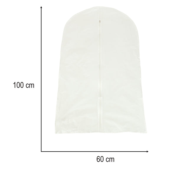 Permatomas drabužių užvalkalas kostiumui 60 × 100 cm N113