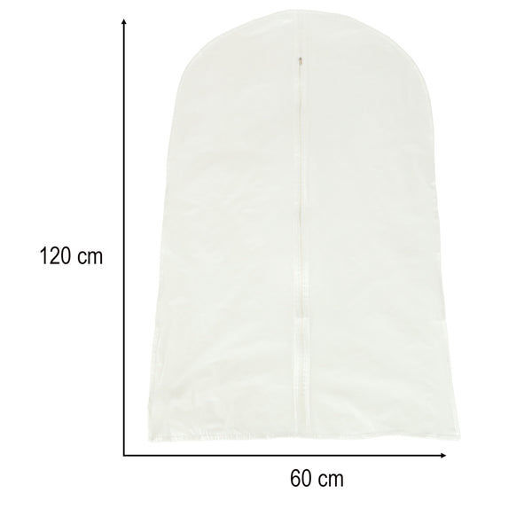 Permatomas drabužių užvalkalas kostiumui 60 × 120 cm N108