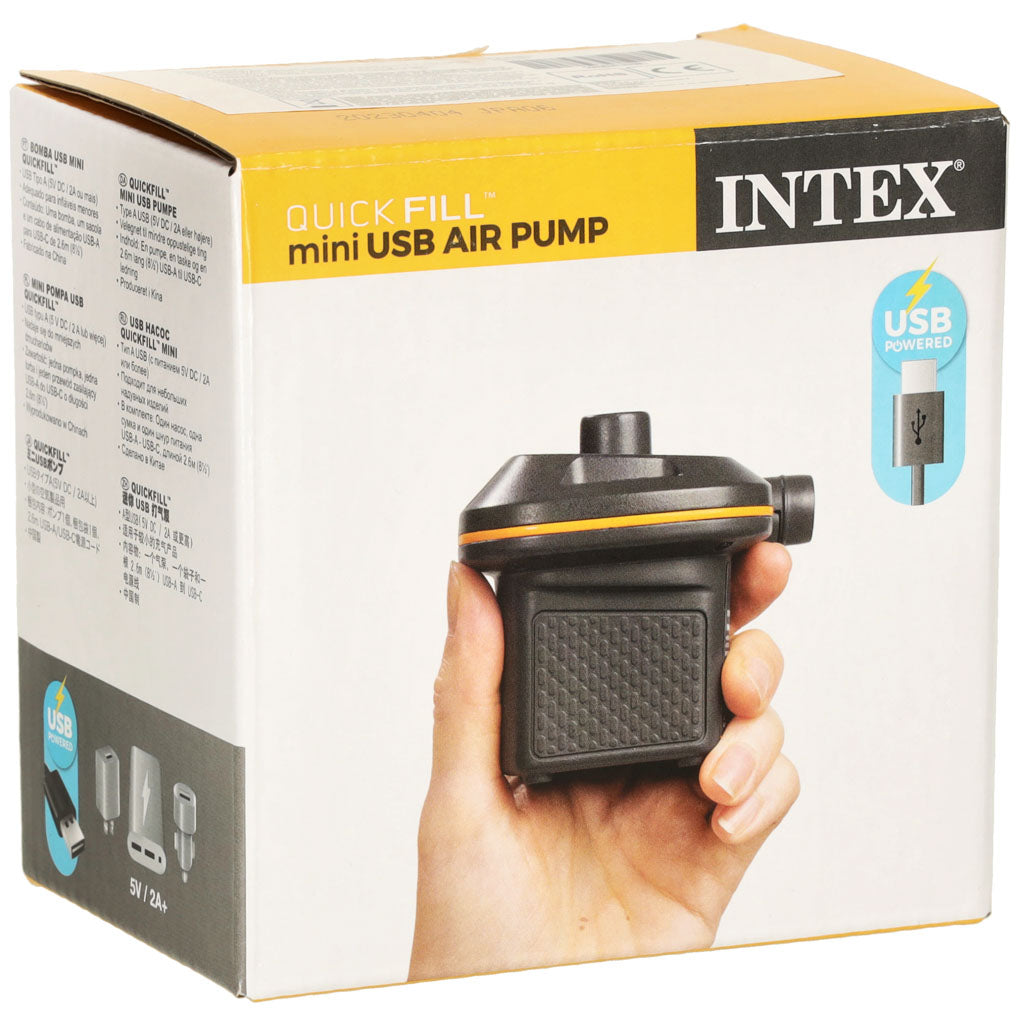 Elektrinė pompa čiužiniui ir baseinui, mini kompresorius INTEX 66635 PA15