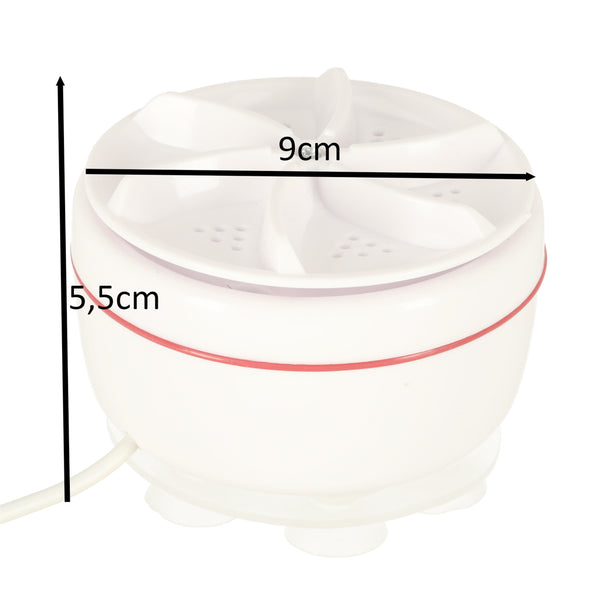 Mini turistinė nešiojama laisvai pastatoma skalbyklė 5 l USB M18