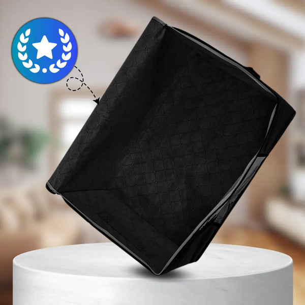 Didelis juodas spintos organizatorius iš flizelino P19
