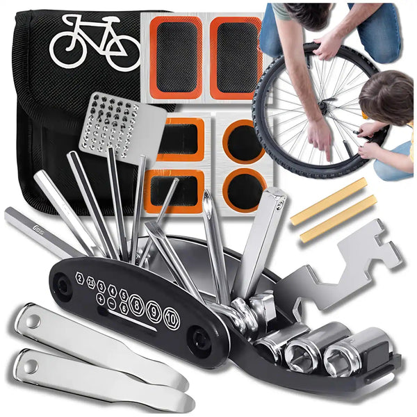 Dviračio remonto rinkinys su 16in1 multitool D54