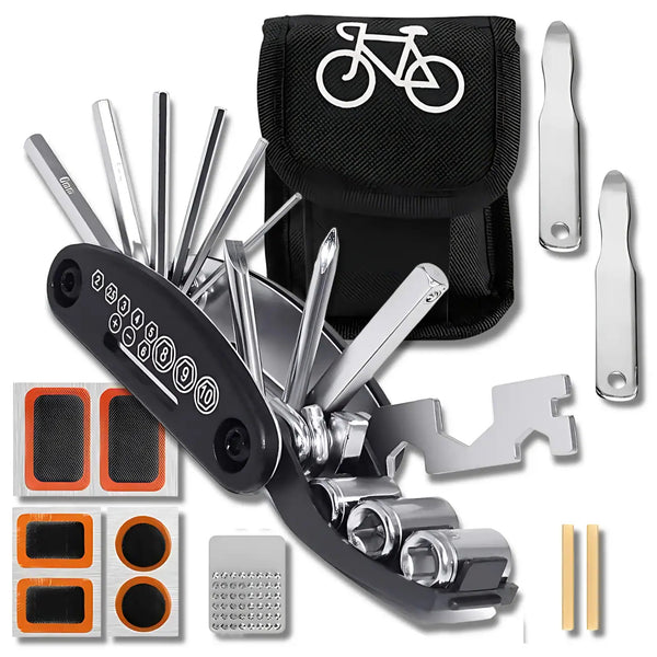 Dviračio remonto rinkinys su 16in1 multitool D54