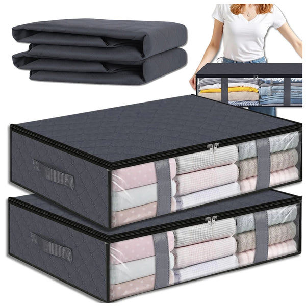 2 vnt. pilki poliesterio daiktų organizatoriai 60x45 P60