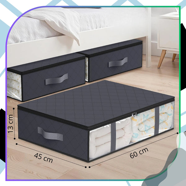 2 vnt. pilki poliesterio daiktų organizatoriai 60x45 P60