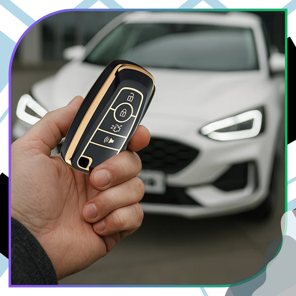 Silikoninis raktelio dėklas Ford Focus Kuga Mondeo A130