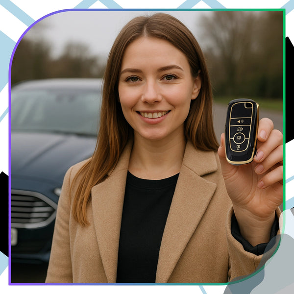 Silikoninis raktelio dėklas Ford Focus Kuga Mondeo A130