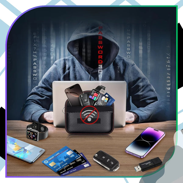 2 vnt. juodi raktelio dėklai Signal Protector A136