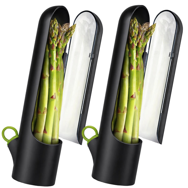 Žolelių laikymo indas Herb Saver, juodas, 2 vnt. E118