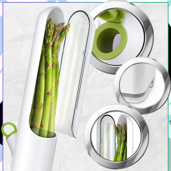 Žolelių laikymo indas Herb Saver, baltas, 2 vnt. E117