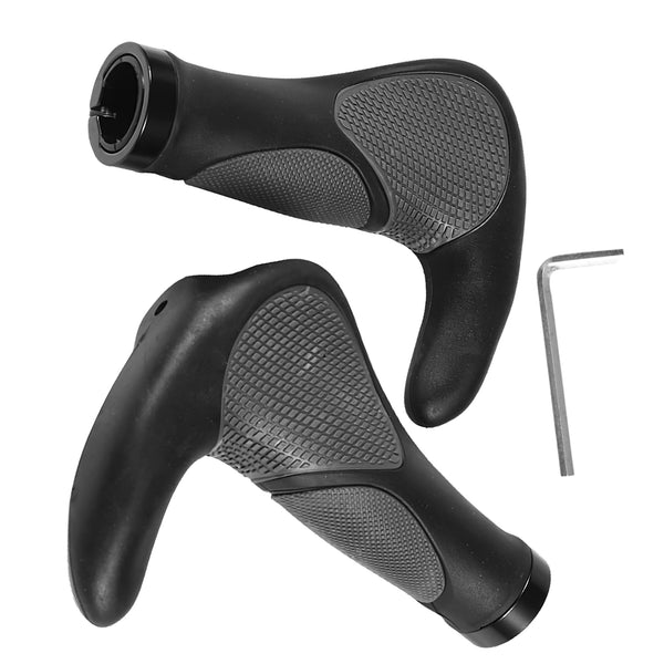 Ergonominės vairo rankenėlės su ragais 22 mm D58