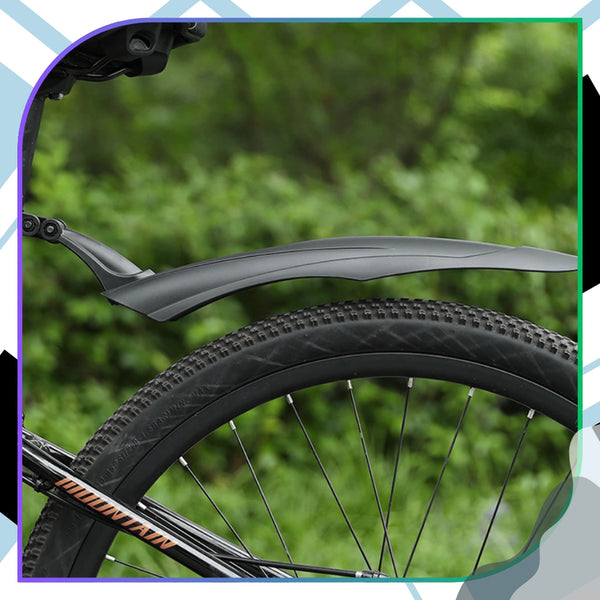 MTB dviračio purvasaugių komplektas 2 vnt. PP juodi D62