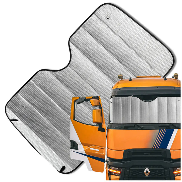 Saulės skydelis priekiniam stiklui TIR 230x80 cm A141