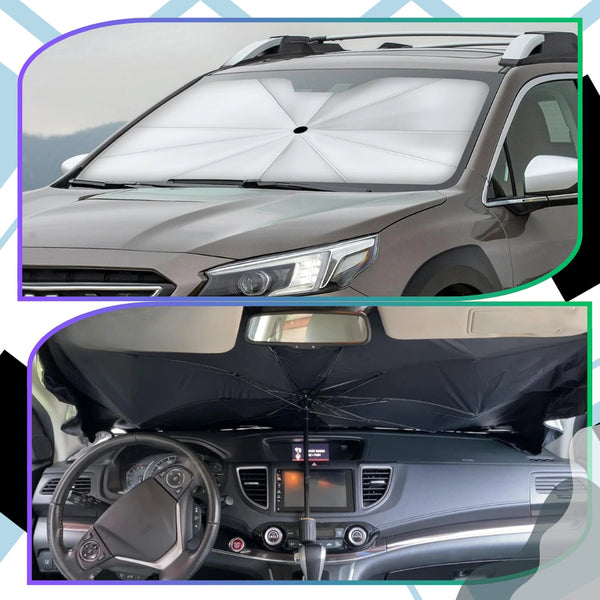 Automobilio priekinio stiklo skėtis 135x79 cm A135