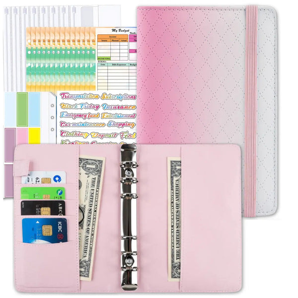 Finansų organizatorius rožinis 19x13 cm M62
