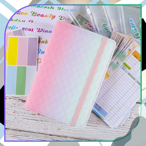 Finansų organizatorius rožinis 19x13 cm M62