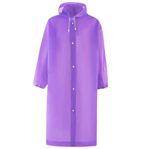 Lietpaltis-apsiaustas violetinis EVA, universalus