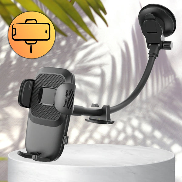 Juodas elastingas telefono laikiklis automobiliui A31