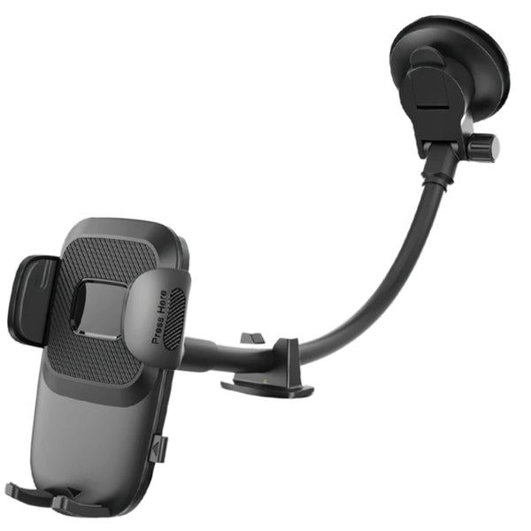 Juodas elastingas telefono laikiklis automobiliui A31