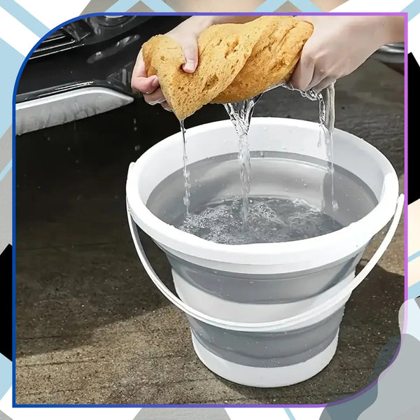 Sulankstomas 10 l PVC kibiras, kompaktiškas DH87