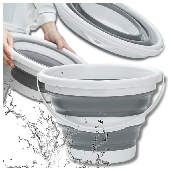 Sulankstomas 10 l PVC kibiras, kompaktiškas DH87