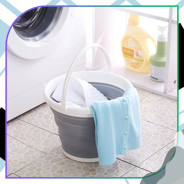 Sulankstomas PVC kibiras 10 l, kompaktiškas DH107