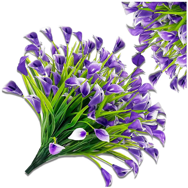 Dirbtinės violetinės lelijos, 5 vnt., 38 cm N59