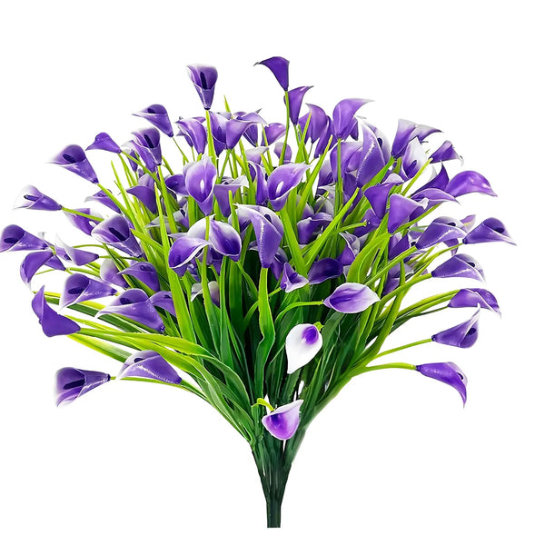 Dirbtinės violetinės lelijos, 5 vnt., 38 cm N59