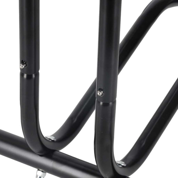 RALLEX metalinis vieno dviračio stovas, juodas O27