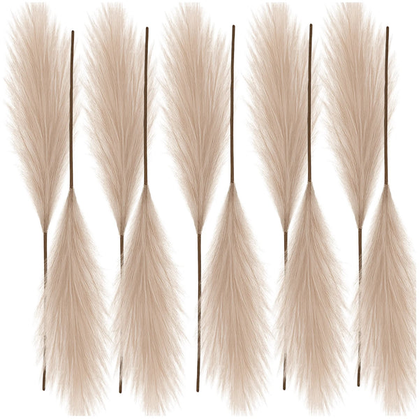 Dirbtinė smėlinė pampų žolė 56,5 cm, 10 vnt. N93