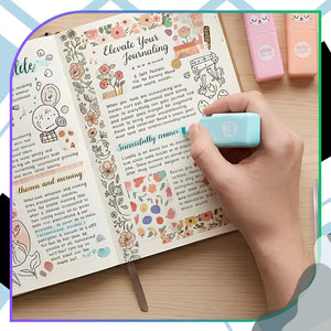 Mini teksto žymekliai „Kiuškučiai“, 5 spalvos