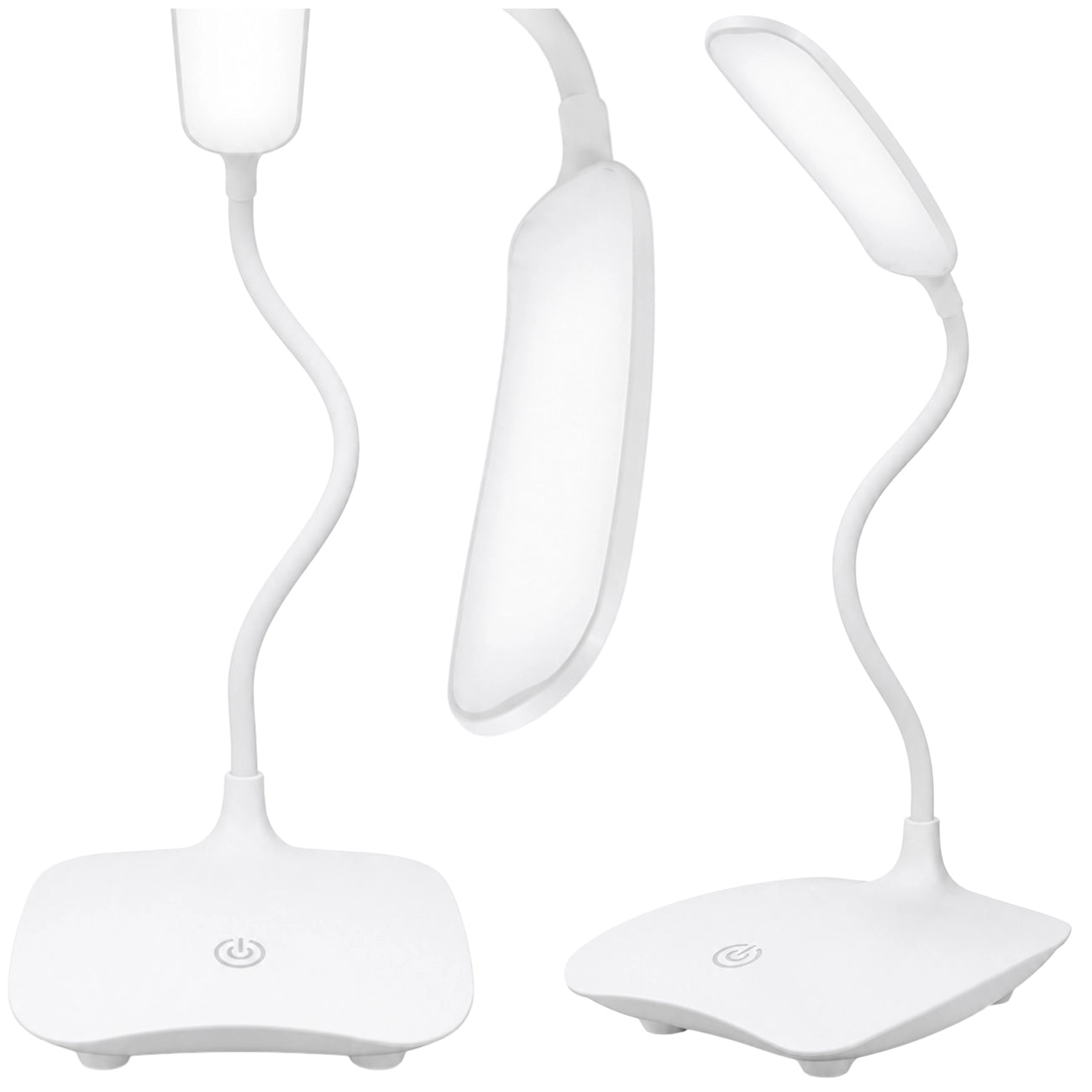 Belaidė liečiama LED lemputė su USB įkrovimu